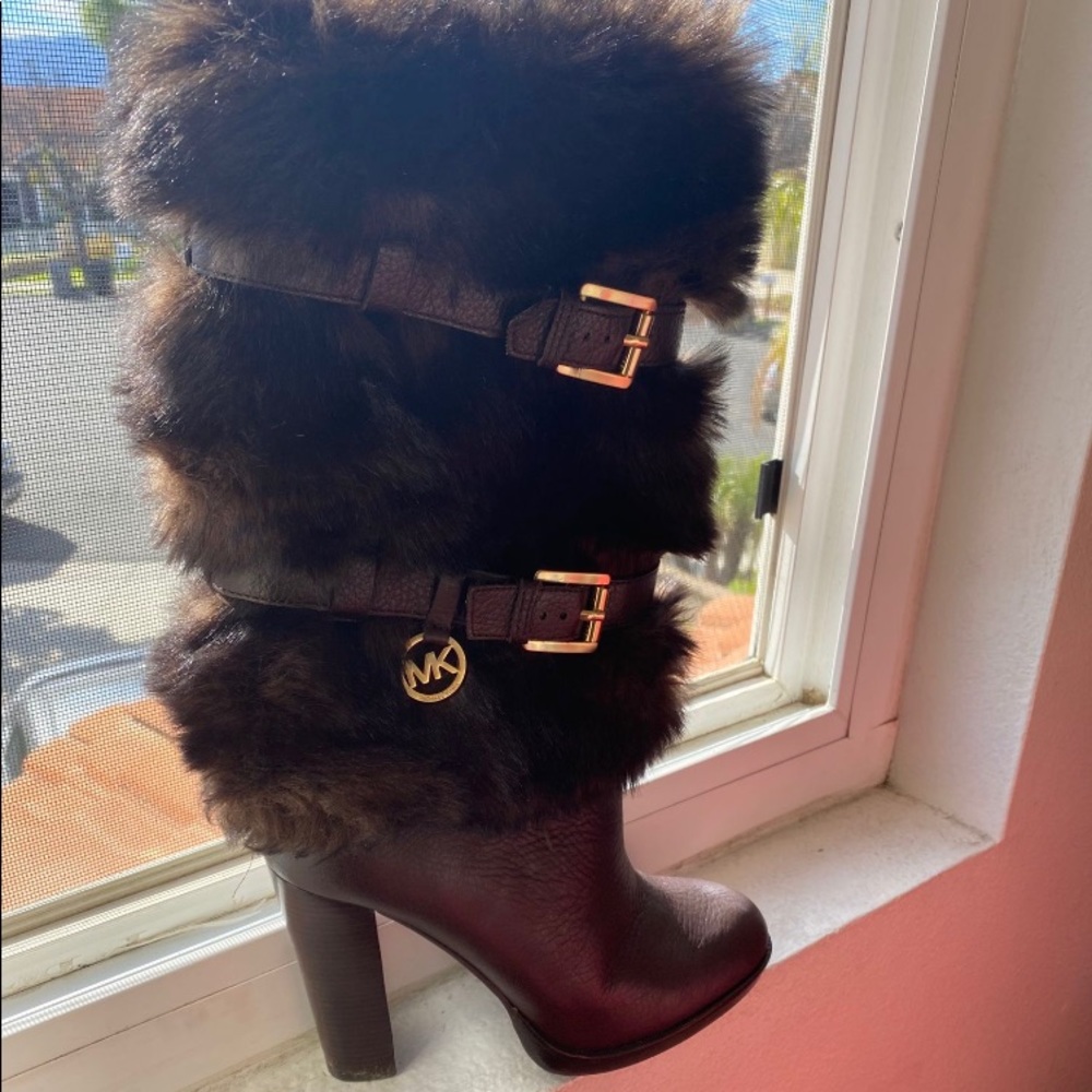 michael kors boots/heels